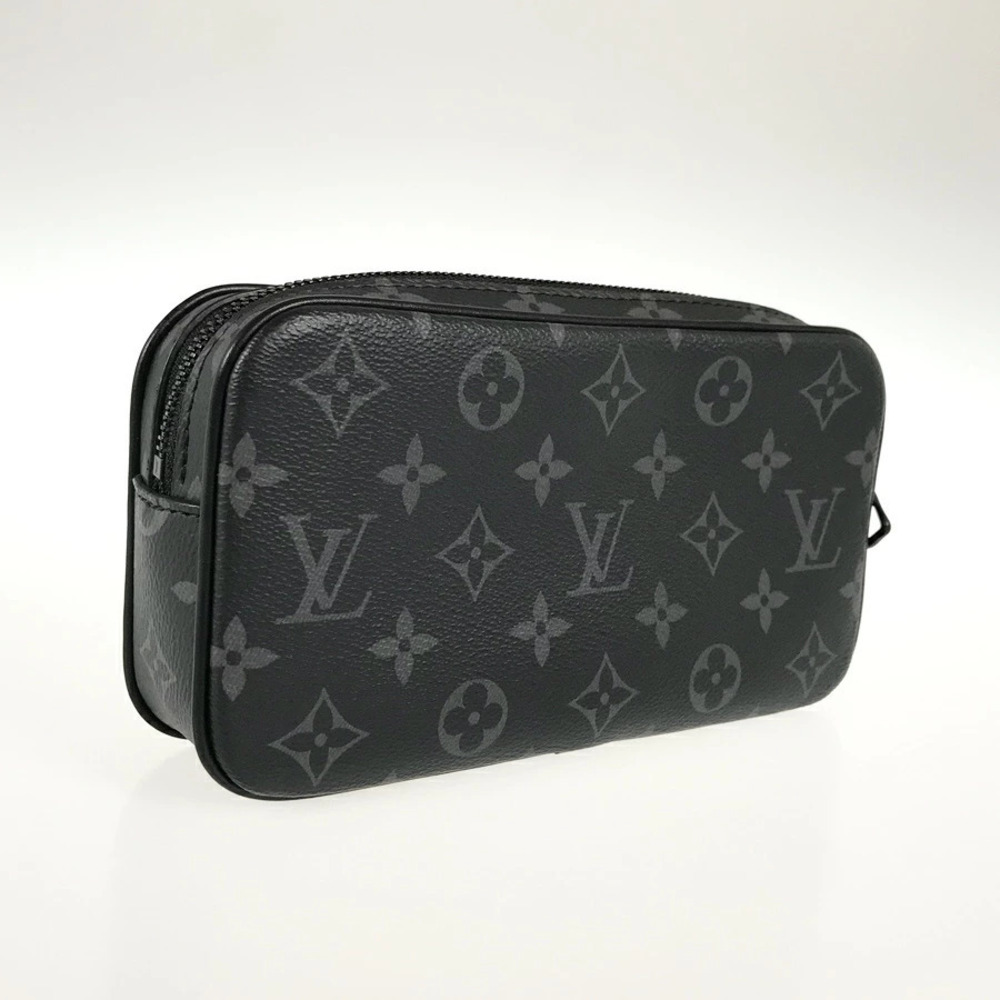 Louis Vuitton Eclipse Shoulder Bag Pochette Black Monogram Volga Black